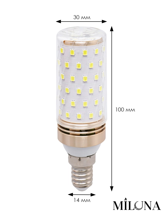 Lampochka led Energiyani tejaydigan E14, E27 -16 Vt, 24vt, 30 vt yorug'lik 20000 soatgacha