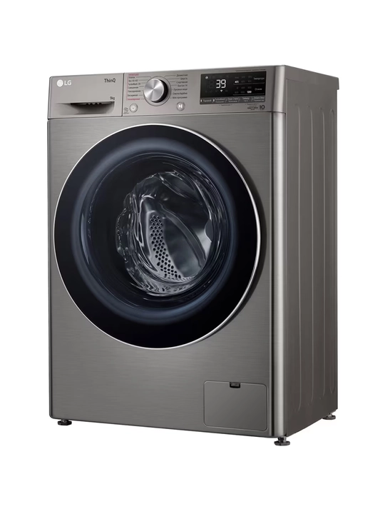 Kir yuvish mashinasi LG F2V7FS2P, 9 kg, INVERTER, bug‘ funksiyasiga ega tor
