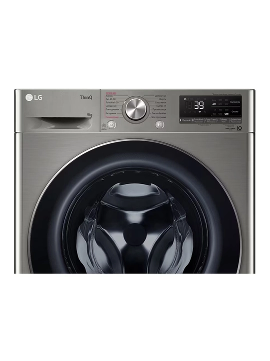 Kir yuvish mashinasi LG F2V7FS2P, 9 kg, INVERTER, bug‘ funksiyasiga ega tor