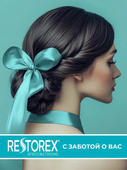 Шампунь с кератином и аргановым маслом Restorex