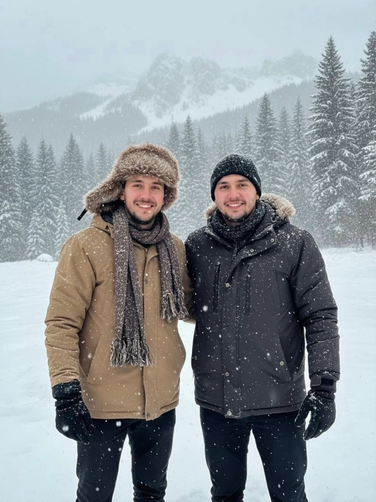 Erkaklar va ayollar uchun mo‘ynali qo'pqoq ushanka — qishki issiq bosh kiyimi