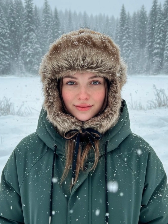 Erkaklar va ayollar uchun mo‘ynali qo'pqoq ushanka — qishki issiq bosh kiyimi