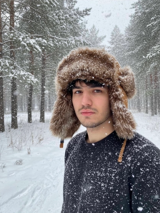 Erkaklar va ayollar uchun mo‘ynali qo'pqoq ushanka — qishki issiq bosh kiyimi