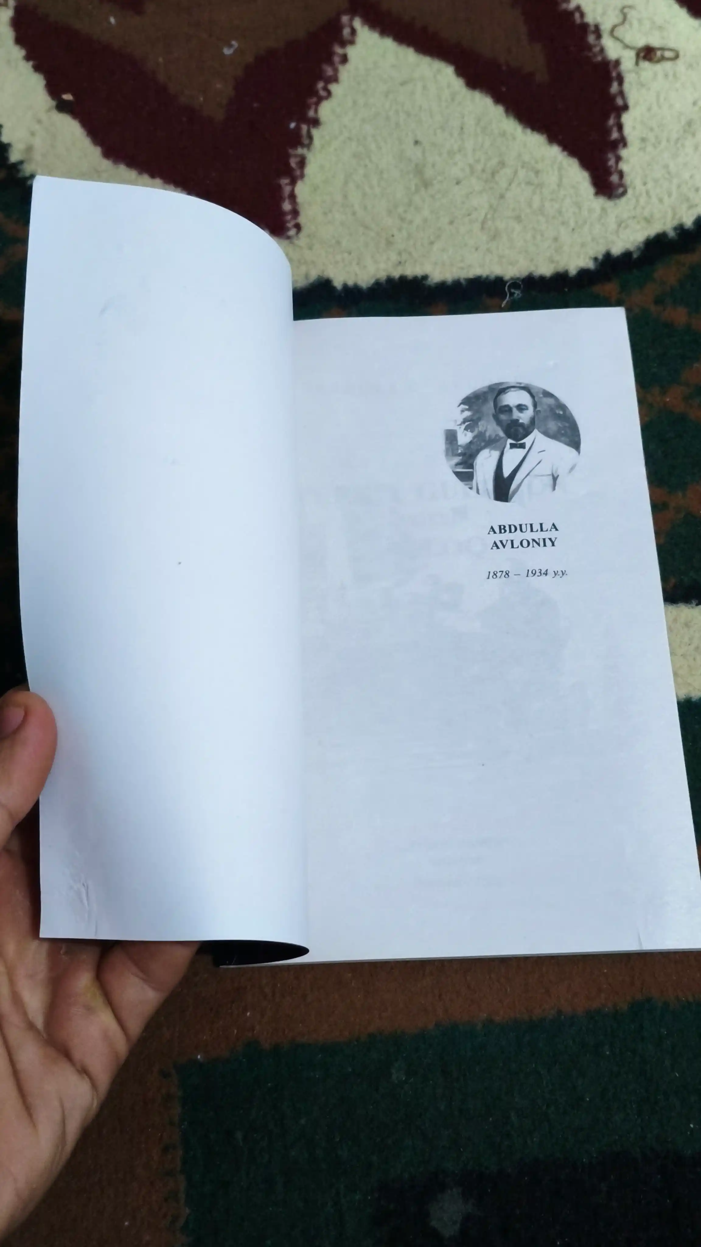 Turkiy Guliston yoxud axloq, Abdulla Avloniy