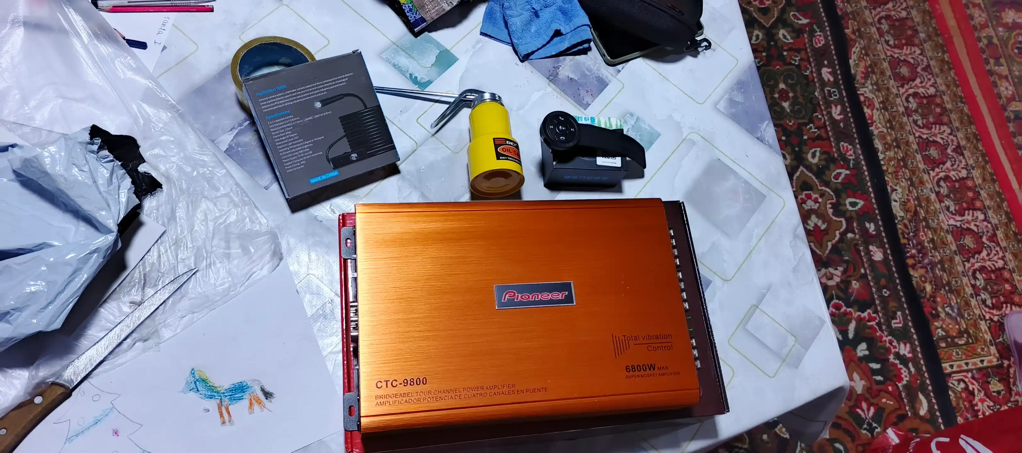 Pioneer Усилитель звука для авто 2-4-канальный, 2200-6800 Вт