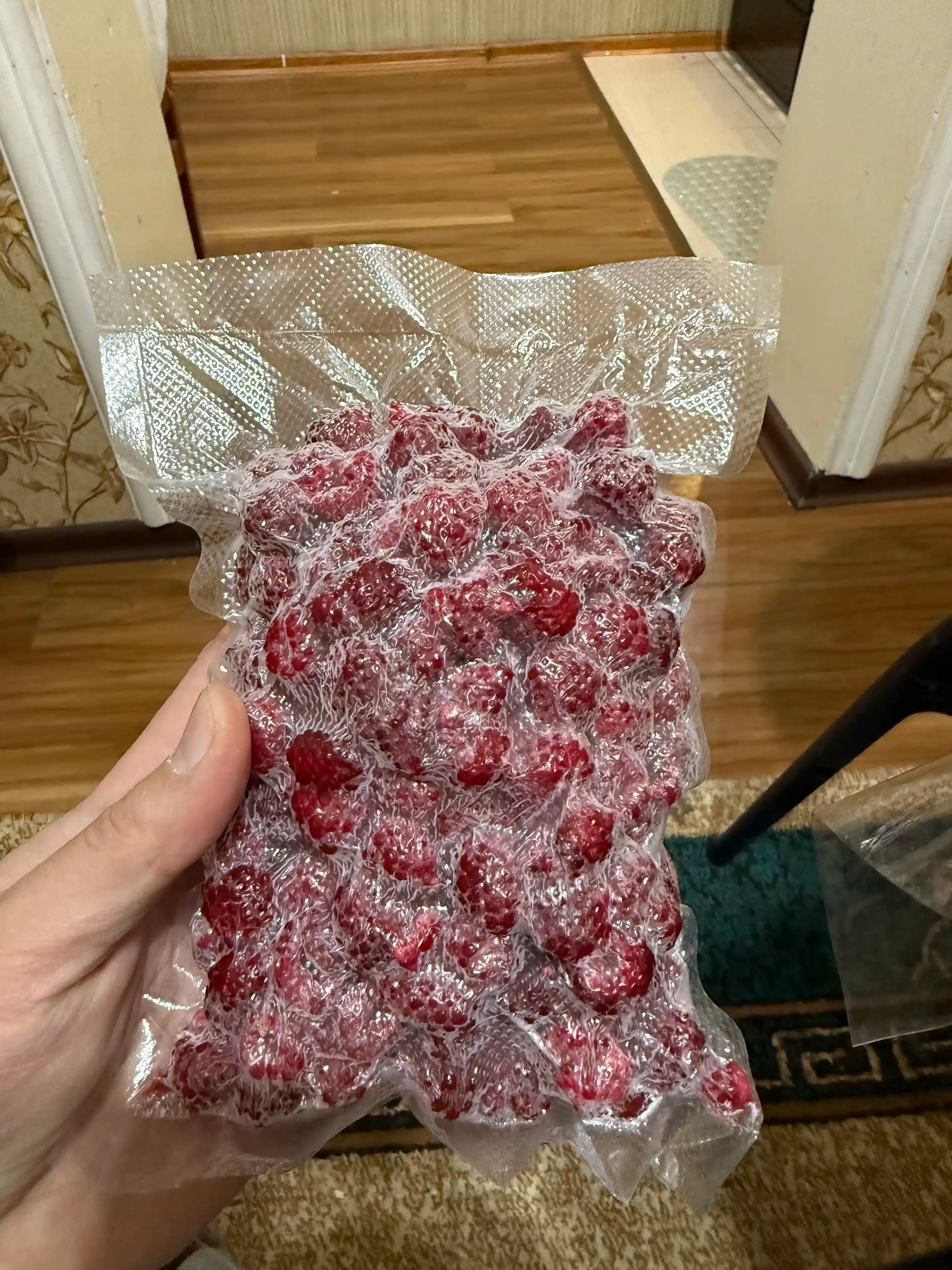 Вакуумный упаковщик, вакууматор для продуктов + 10 пакетов, мощный, вакууматор