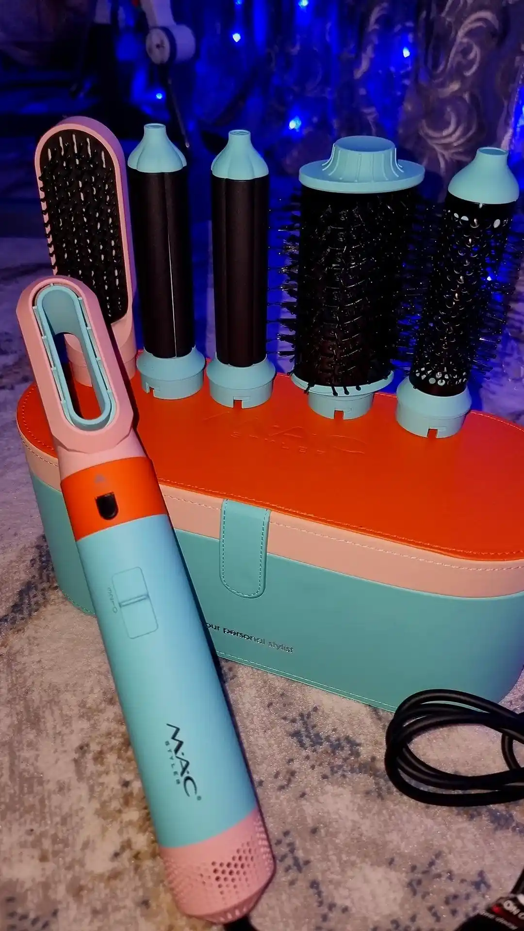 Фен-стайлер MAC Styler 6/1, профессиональный, 6 насадок, 4 режима работы