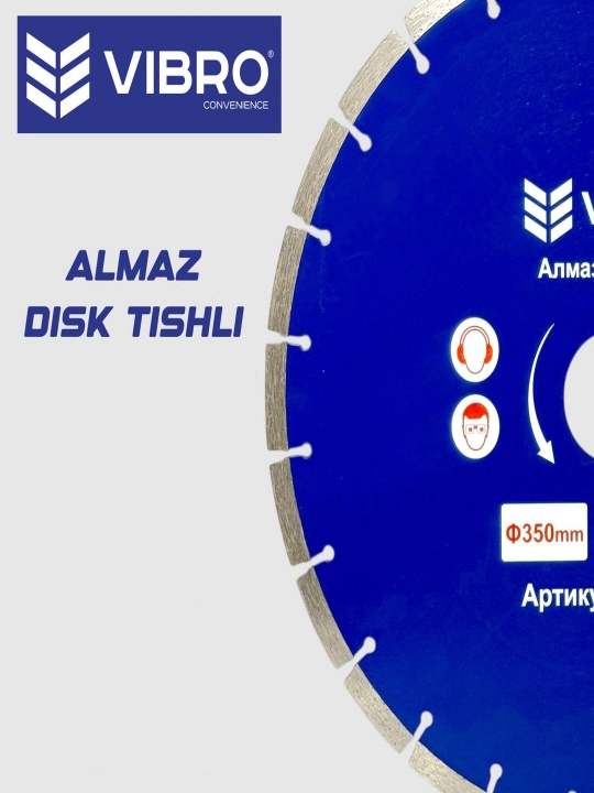 Vibro Almaz disk tishli - 