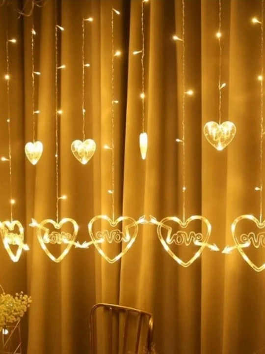 Led girlyanda Ramazom bayrami va romantik kechalar uchun uyning, ichki bezatish