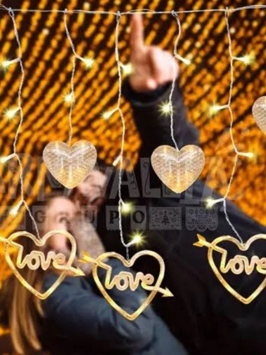 Led girlyanda Ramazom bayrami va romantik kechalar uchun uyning, ichki bezatish