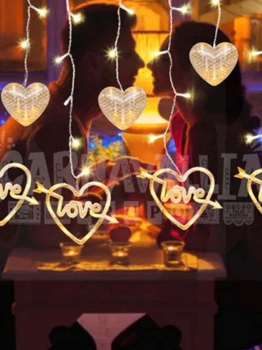 Led girlyanda Ramazom bayrami va romantik kechalar uchun uyning, ichki bezatish