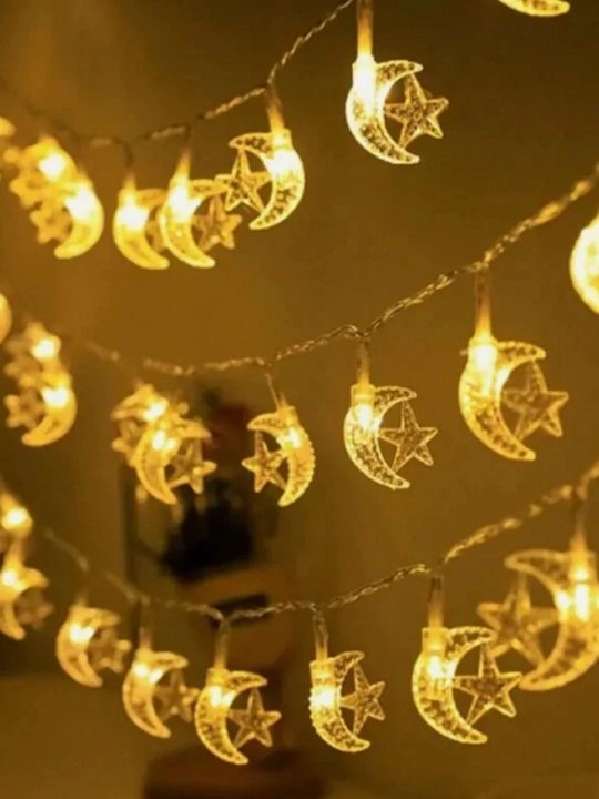 Led girlyanda Ramazom bayrami va romantik kechalar uchun uyning, ichki bezatish