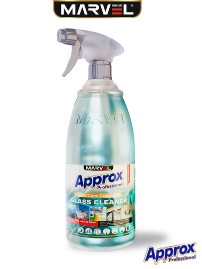 Marvel Approx GLASS CLEANER 1,000 ml — для быстрой очистки окон и стеклянных поверхностей — MIB1984-GLASSCLEANER