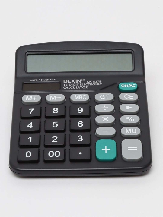 Электронный калькулятор DEXIN KK-837B (12-разрядный) - 