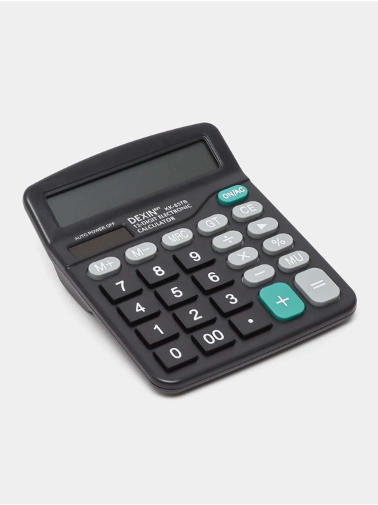 Электронный калькулятор DEXIN KK-837B (12-разрядный)