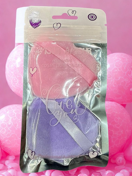 Набор косметических спонжей Amour Amour Cosmetics - 