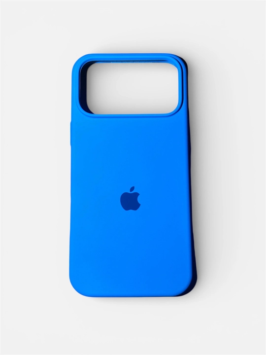 IPhone 13, 14, 15, 16, 17 Pro, Maks, rangli, silikon g'iloflar