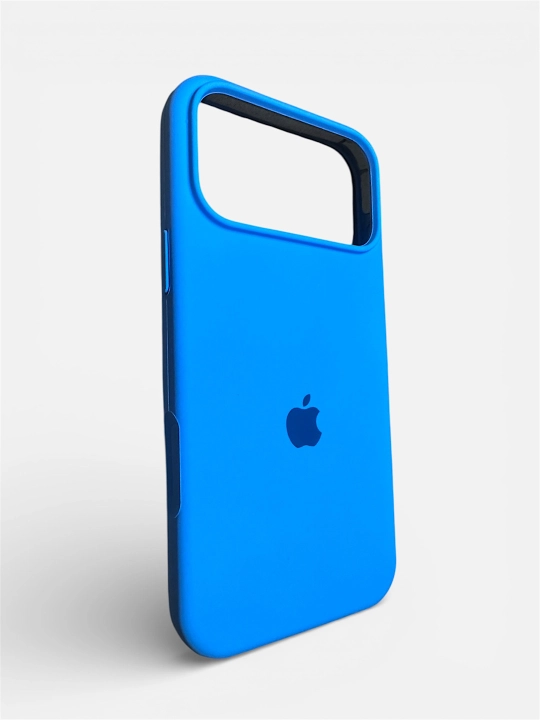 IPhone 13, 14, 15, 16, 17 Pro, Maks, rangli, silikon g'iloflar