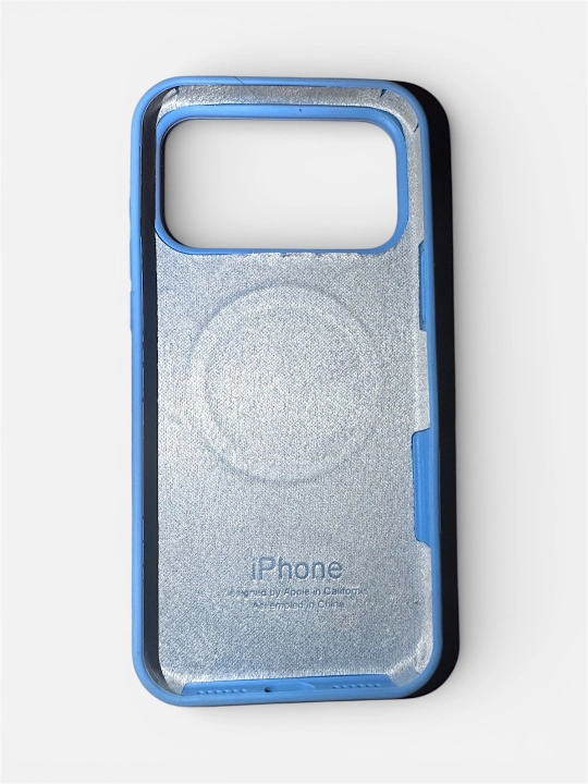 IPhone 13, 14, 15, 16, 17 Pro, Maks, rangli, silikon g'iloflar
