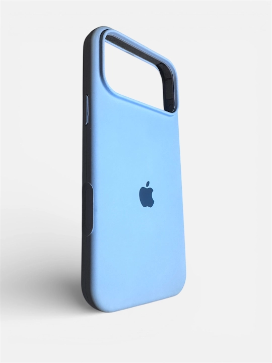 IPhone 13, 14, 15, 16, 17 Pro, Maks, rangli, silikon g'iloflar