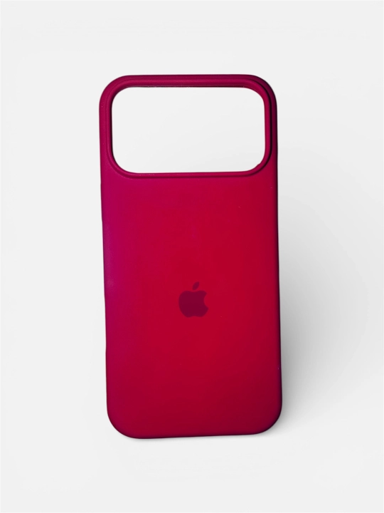 IPhone 13, 14, 15, 16, 17 Pro, Maks, rangli, silikon g'iloflar