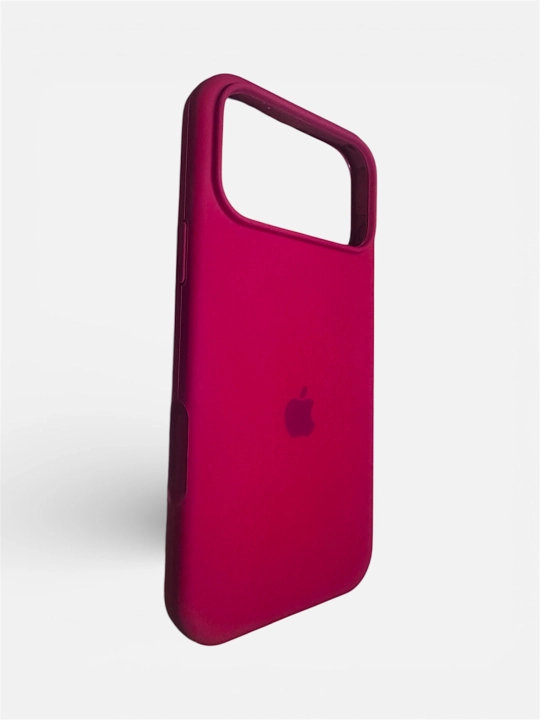 IPhone 13, 14, 15, 16, 17 Pro, Maks, rangli, silikon g'iloflar