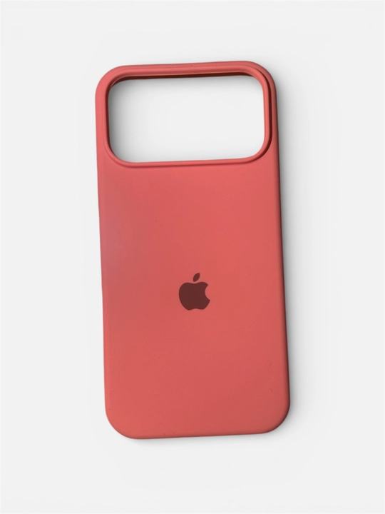 IPhone 13, 14, 15, 16, 17 Pro, Maks, rangli, silikon g'iloflar