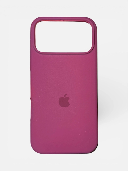 IPhone 13, 14, 15, 16, 17 Pro, Maks, rangli, silikon g'iloflar