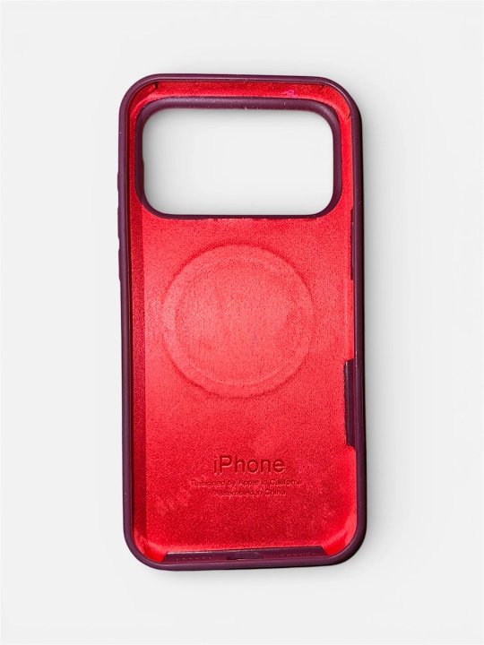 IPhone 13, 14, 15, 16, 17 Pro, Maks, rangli, silikon g'iloflar