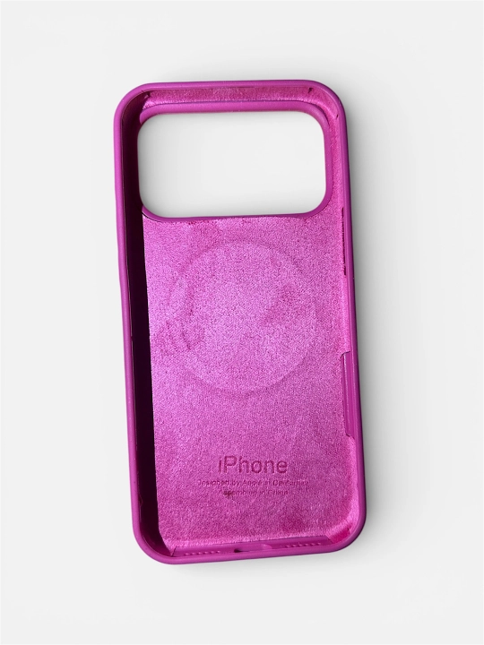 IPhone 13, 14, 15, 16, 17 Pro, Maks, rangli, silikon g'iloflar