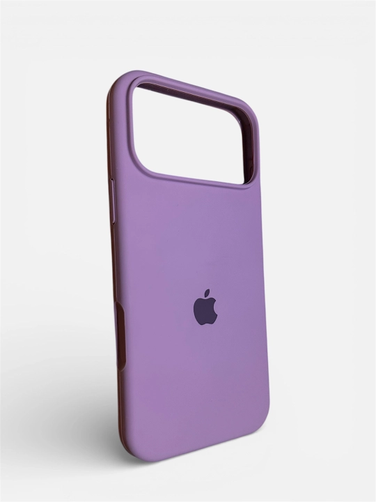 IPhone 13, 14, 15, 16, 17 Pro, Maks, rangli, silikon g'iloflar