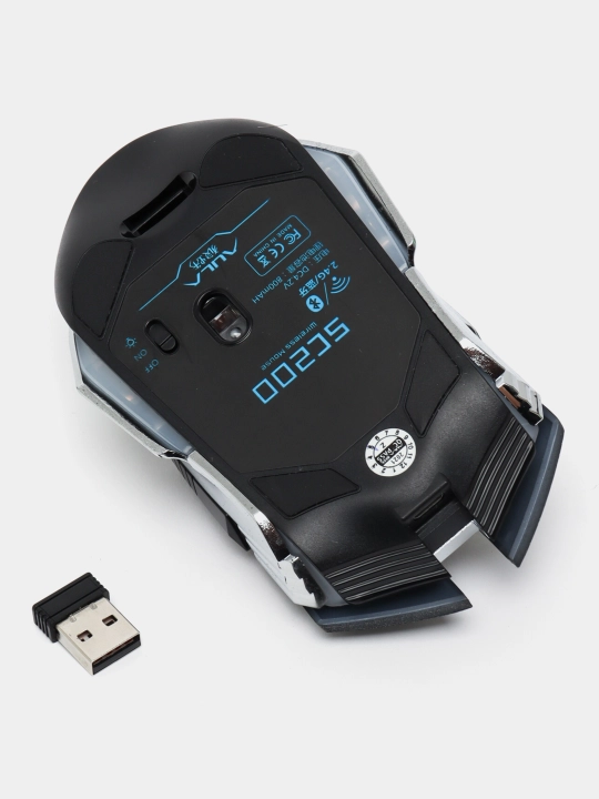 Геймерский Мышь беcпроводные и Bluetooth 5.0 Aula SC200 800mAh
