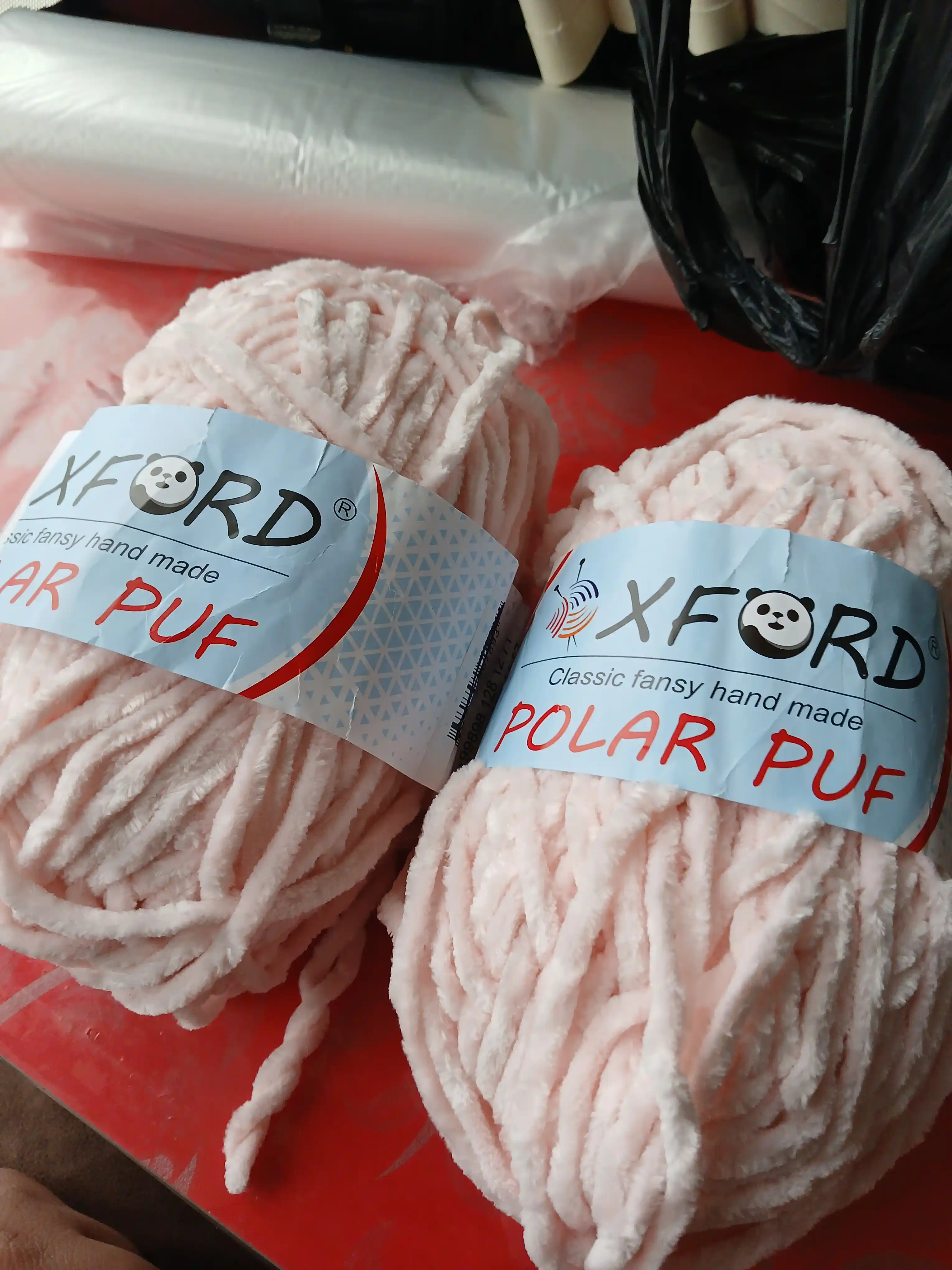 Пряжа oxford Polar Puf - 110 м, 100 г, 100% полиэстер, в упаковке 1 шт