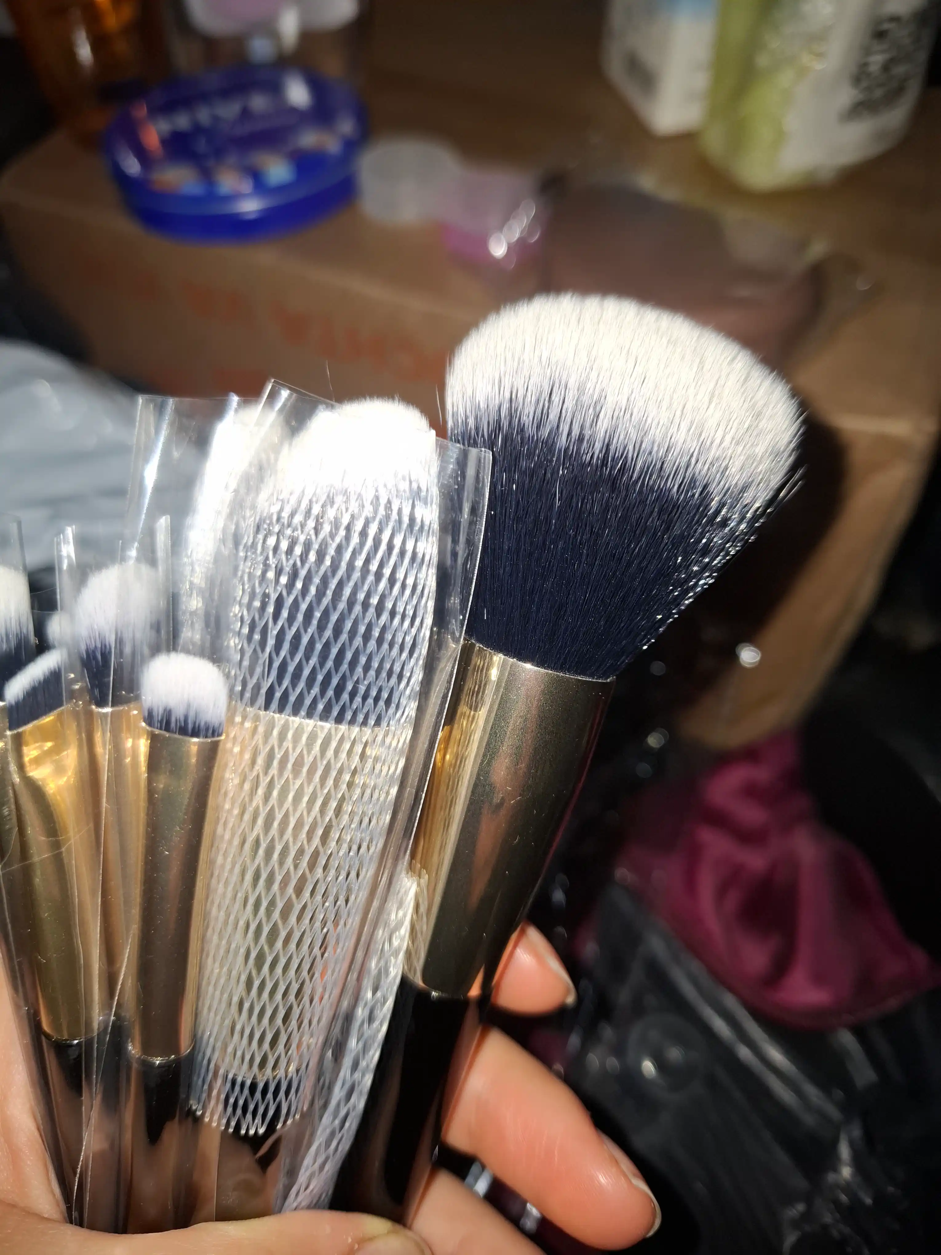 FX Make up foreverdan professional cho'tkalar to'plami, bitta qutida 10 dona