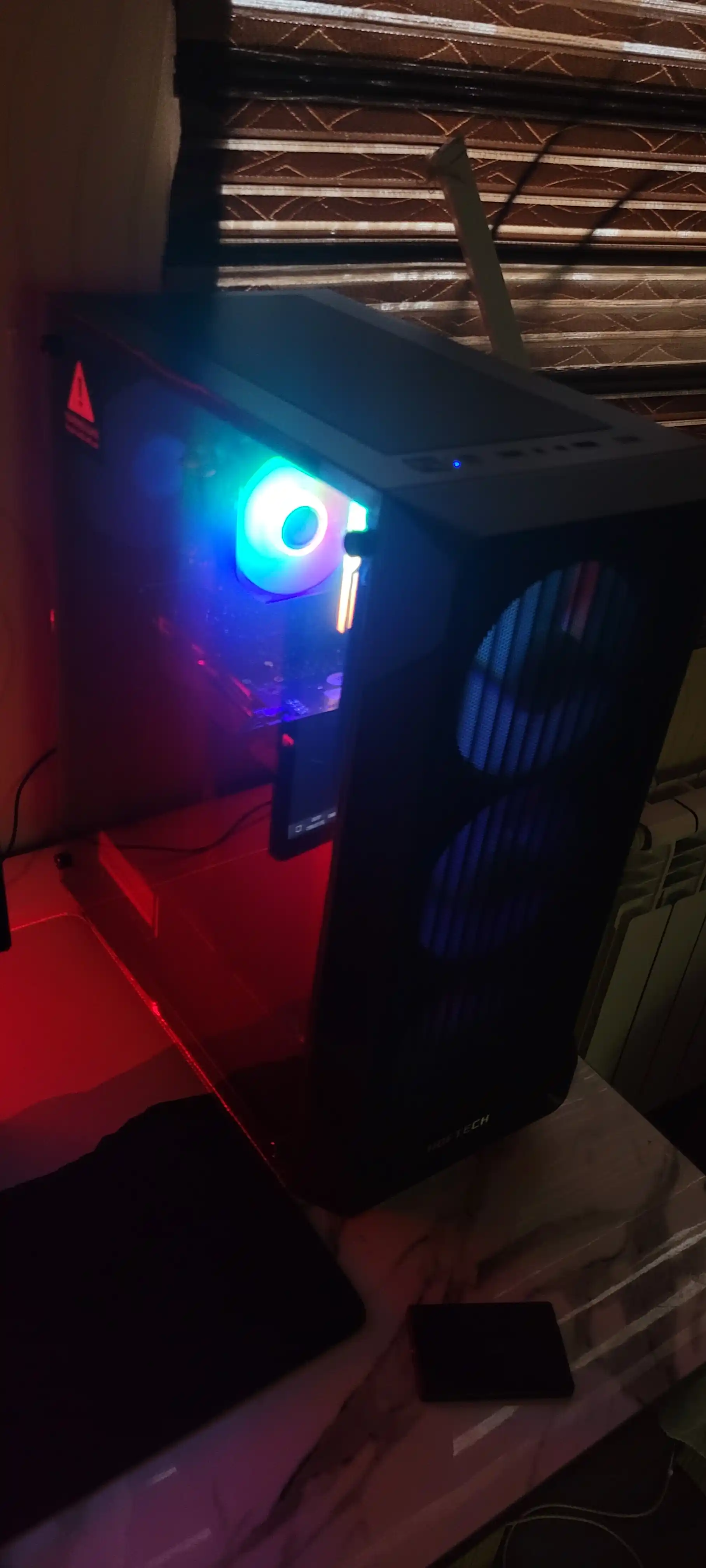 Core i5 12400F o‘yin kompyuteri, 16GB DDR4, 512 GB SSD NVMe, RTX5050 8GB, RTX3060 12GB