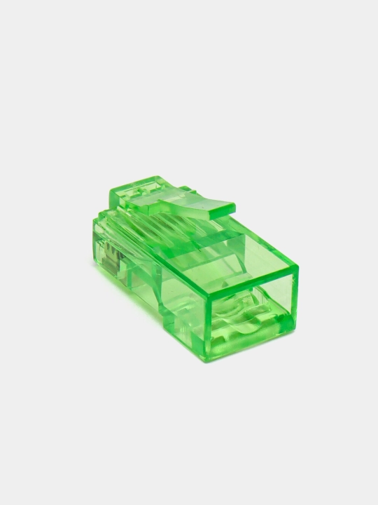 Коннектор RJ45 - CAT6, категория 6 не сквозной, цветной