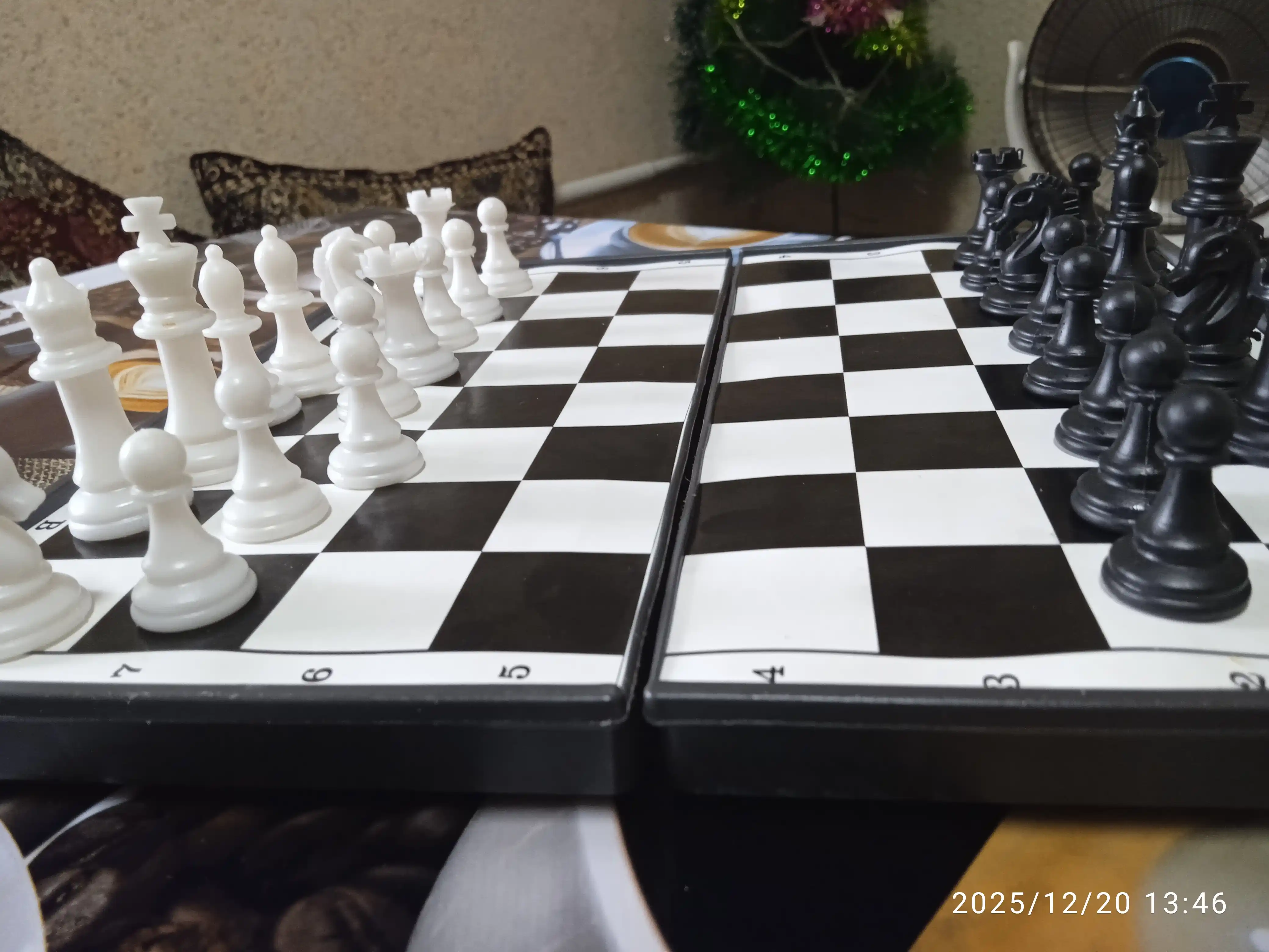 Шахматы, шашки, 2 в 1, 26 * 26 см