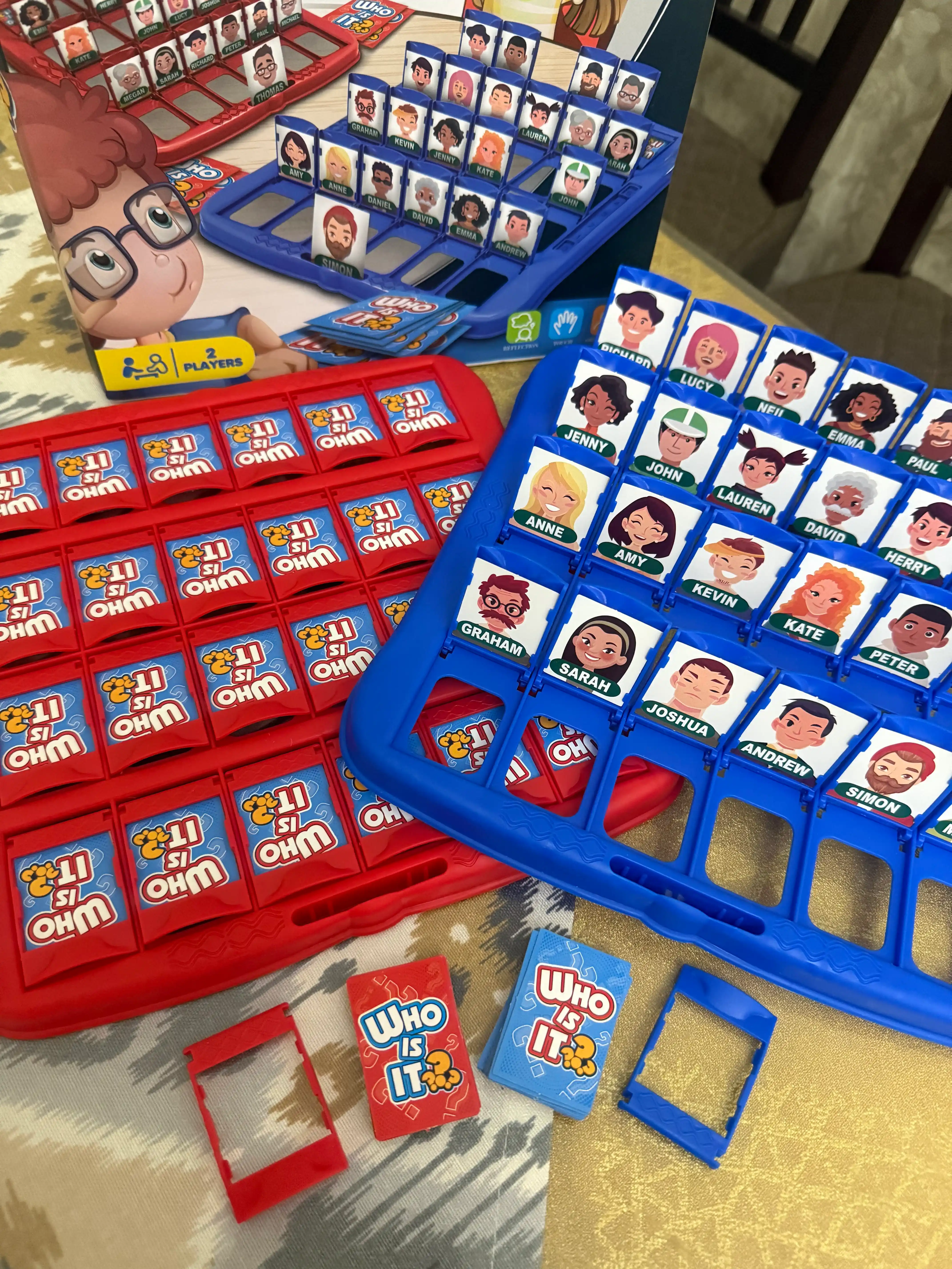 Детская настольная игра на отгадывание слов «Кто я?»