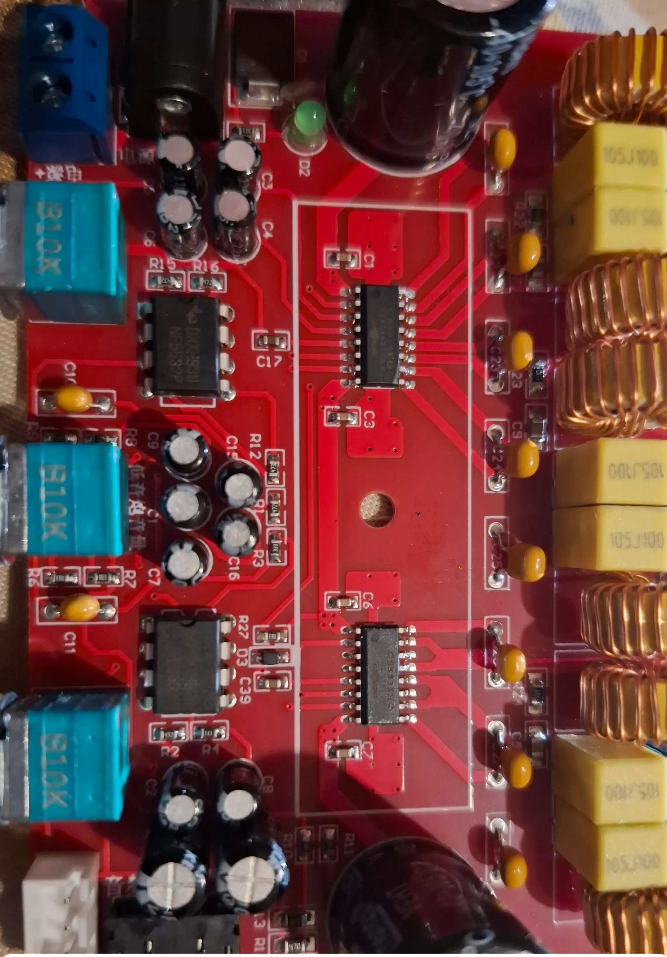 CS3835EO Аудиосистема 2.1: 2 × 60W стерео + 60W сабвуфер усилитель с выходом на сабвуфер