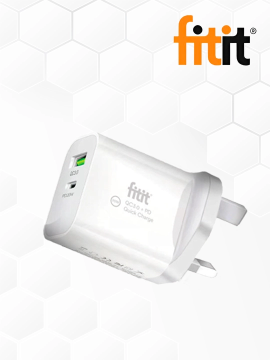 Apple, Samsung tez quvvatlash, 20Vt/45Vt/65Vt, 25 daqiqada 50% quvvatlash - FITIT