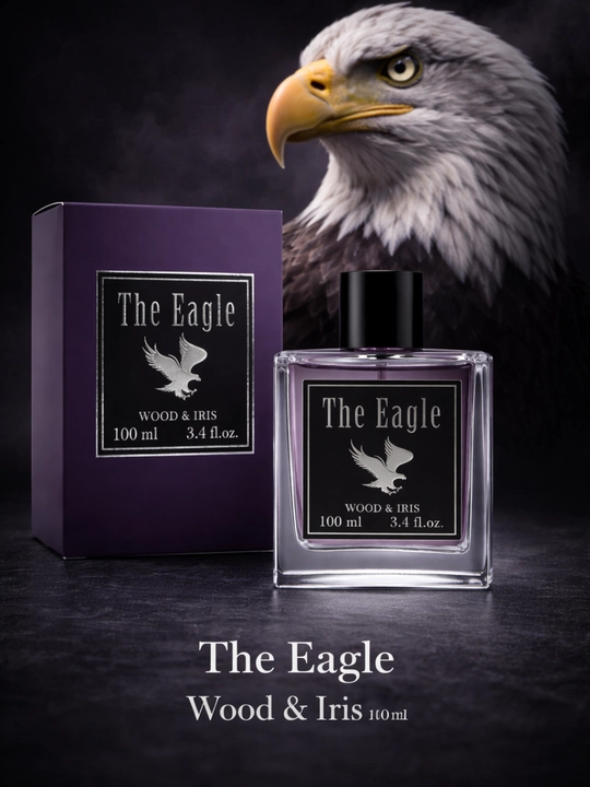 Parfyumlangan suv erkaklar uchun The Eagle Wood & Iris, 100 ml