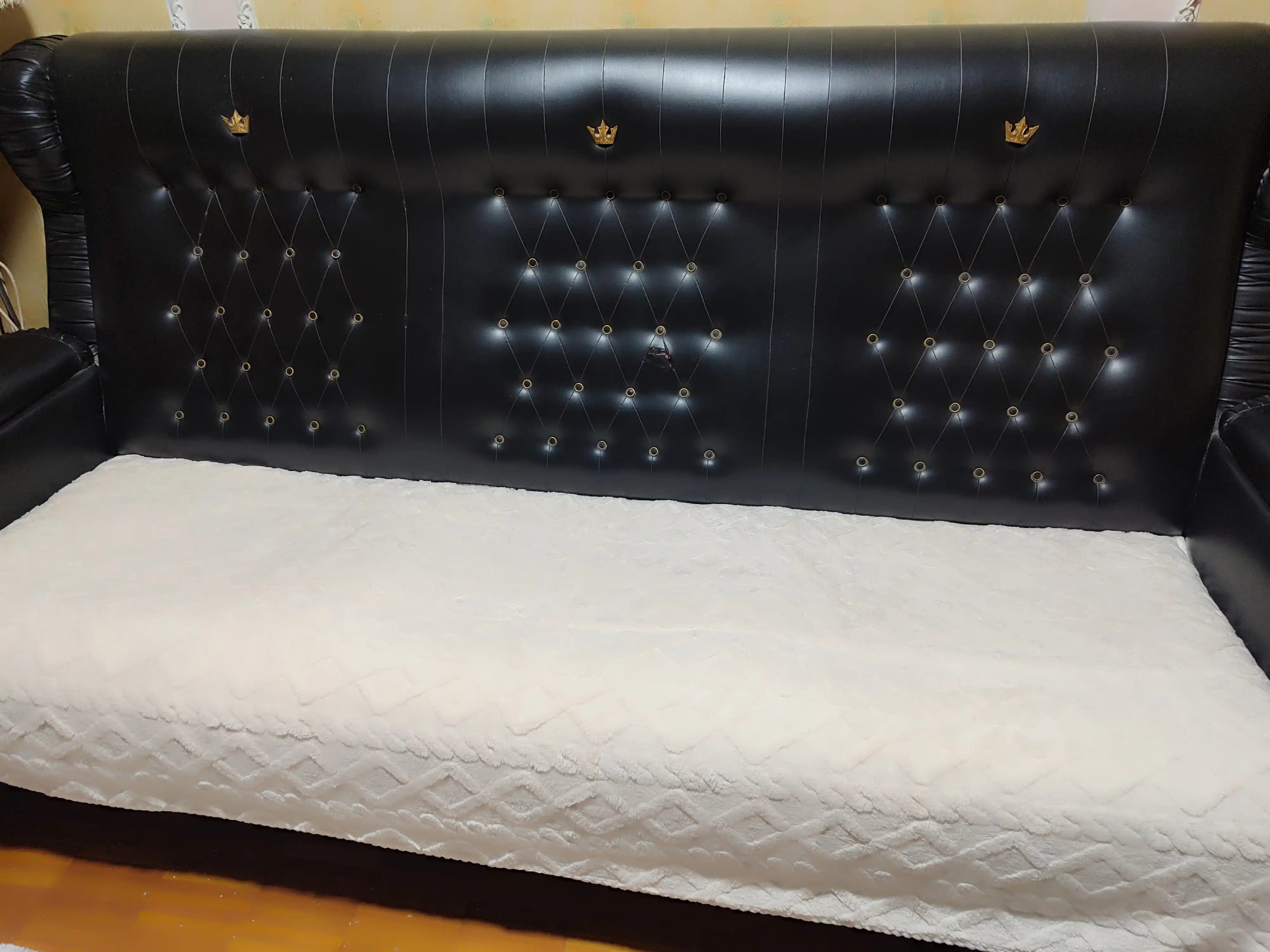 Sirpanishga qarshi divandek, mebel divan va kreslolar uchun yopinchiq g'ilof 210x90-160x90