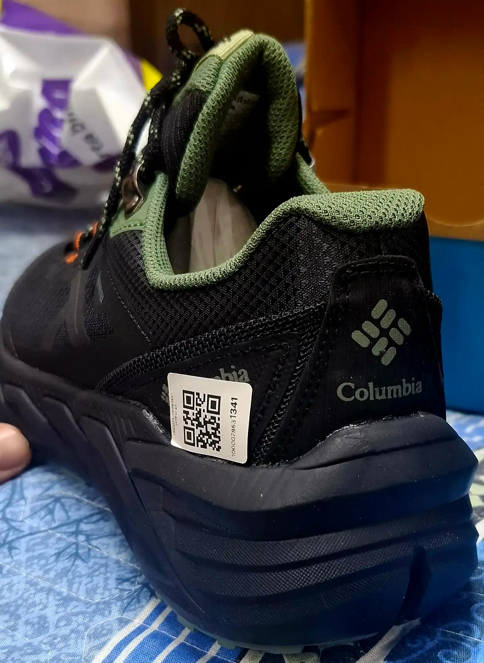 Термо кроссовки, Vibram подошва, спортивная обувь Gore-Tex, сезон: зима-весна-осень