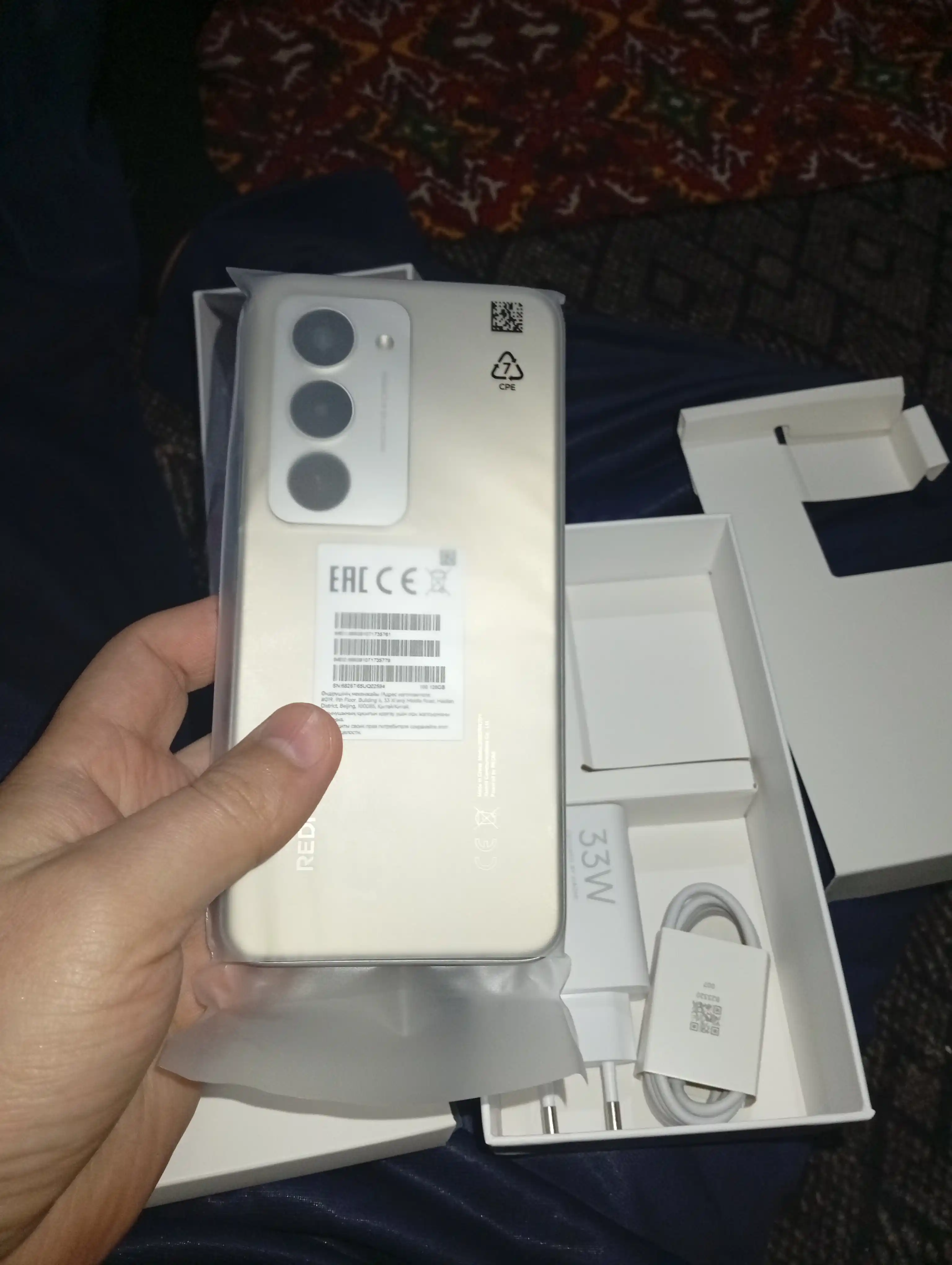 Смартфон Redmi 15, 8/256 ГБ, 6.9 IPS-дисплей, 50 Мп, 7000 мАч, быстрая зарядка 33 Вт