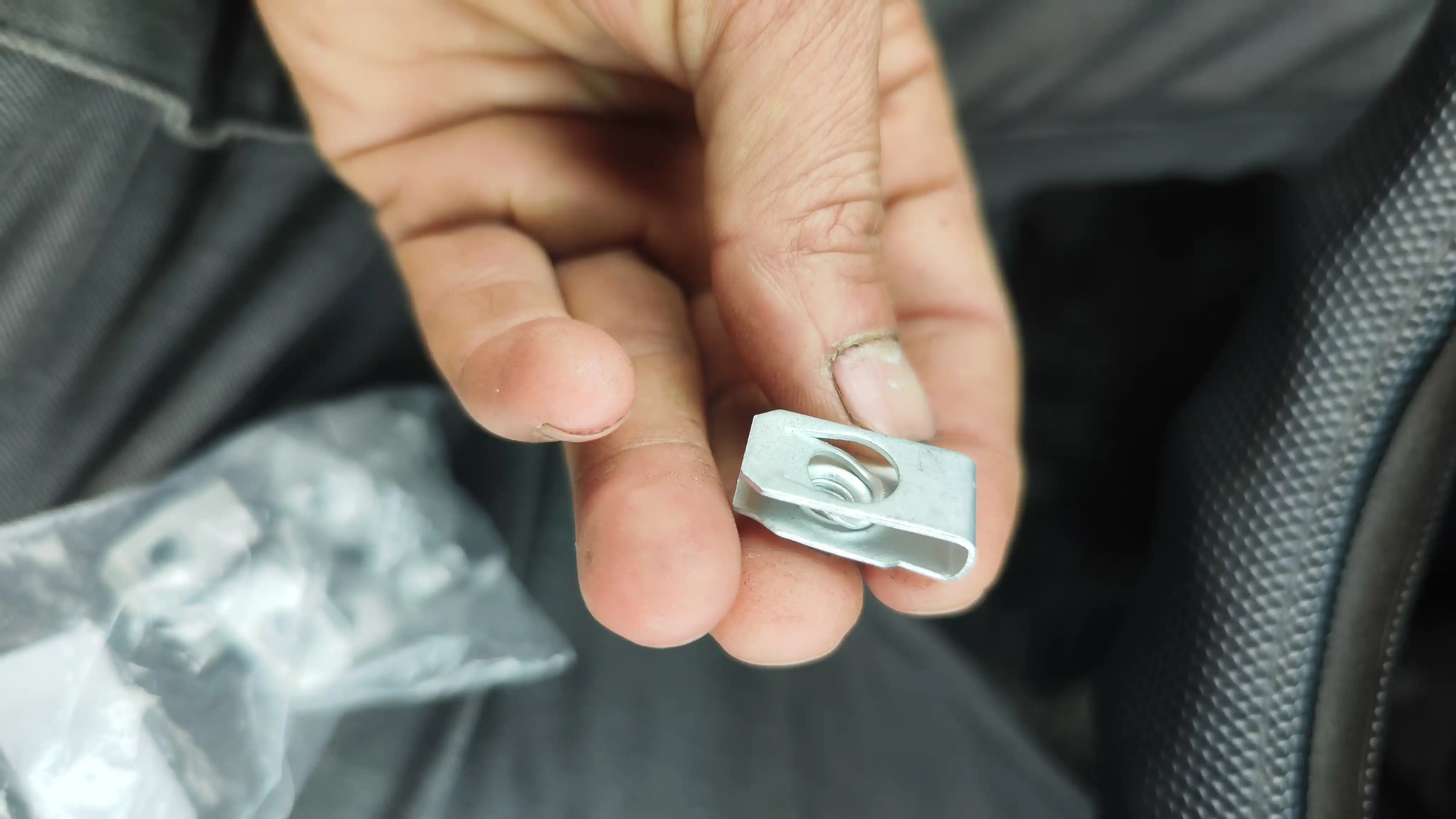 Avtomobil Bamperlari va Krilo uchun metall Skoba , 10 dona