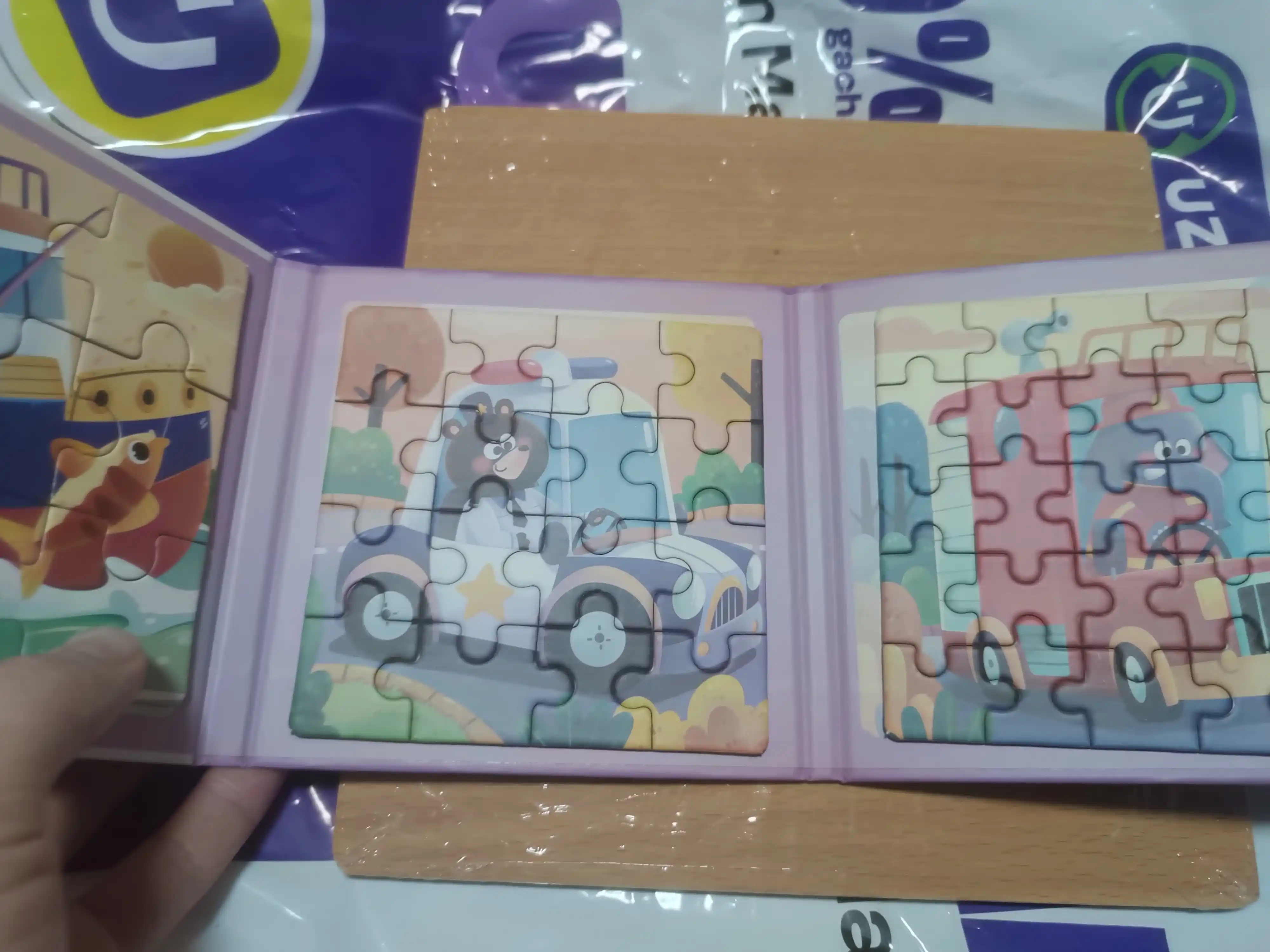 Busy Book и пазлы для детей – развивающий игровой набор (Montessori)