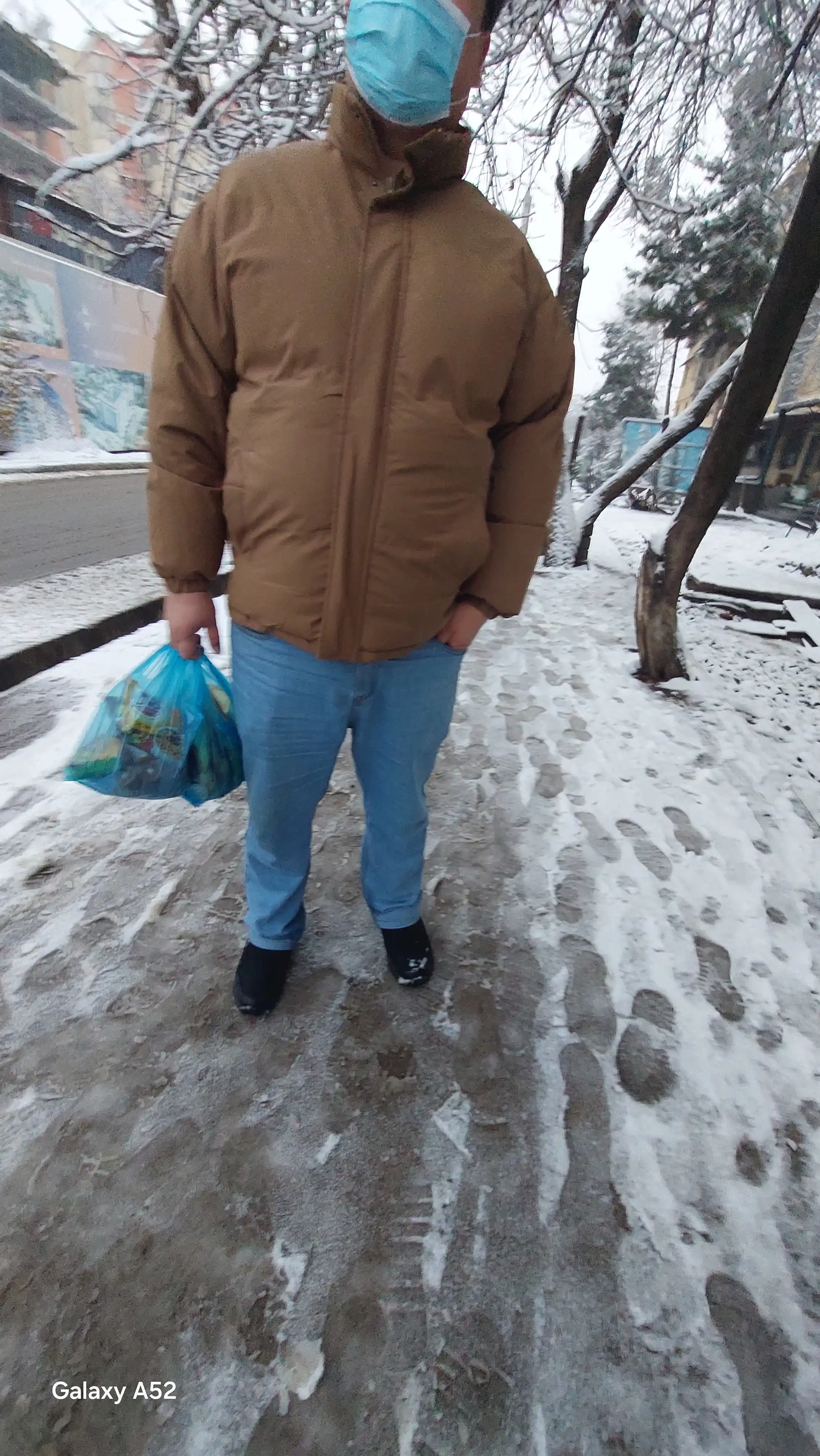 Qishki isitilgan kurtka, erkaklar va ayollar uchun
