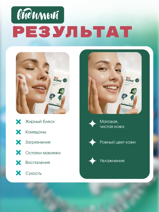 Очищающая пенка Dr.G с центеллой и гиалуроновой кислотой, pH-баланс,для чувствительной кожи