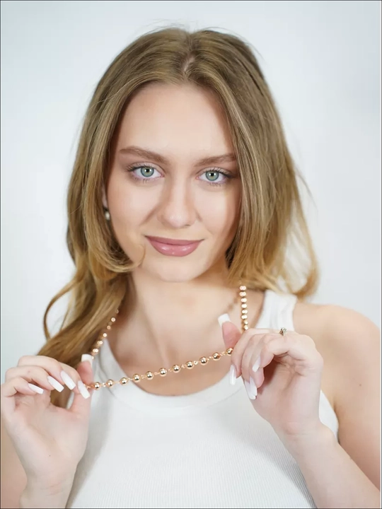 Цепочка унисекс, элегантное украшение на каждый день