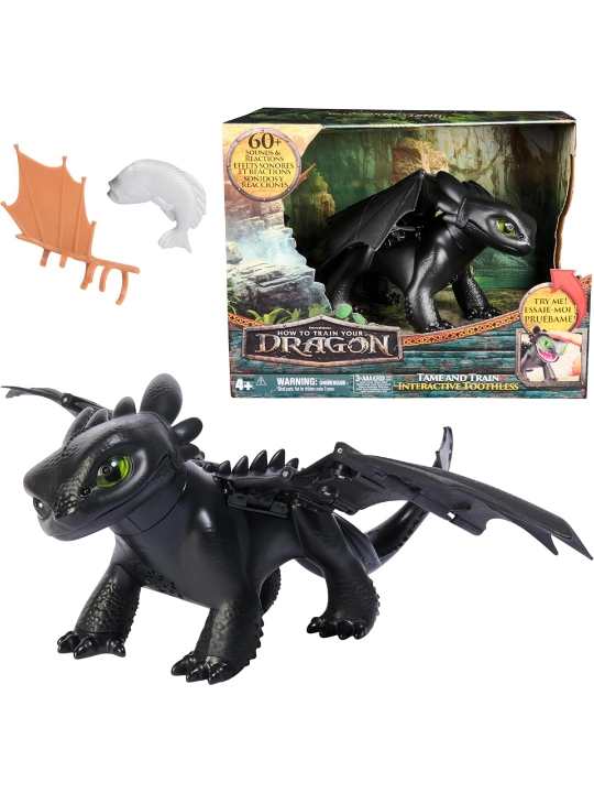 DreamWorks Dragons interaktiv o‘yinchoq — Bezubik bilan o‘rgan va o‘yna